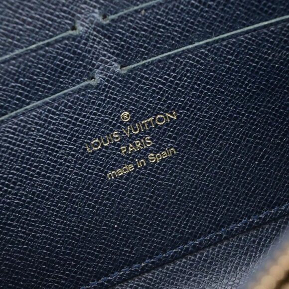 LOUIS VUITTON LV Zippy Wallet Monogram Ideal Canvas Leather Gray - Picture 16 of 16